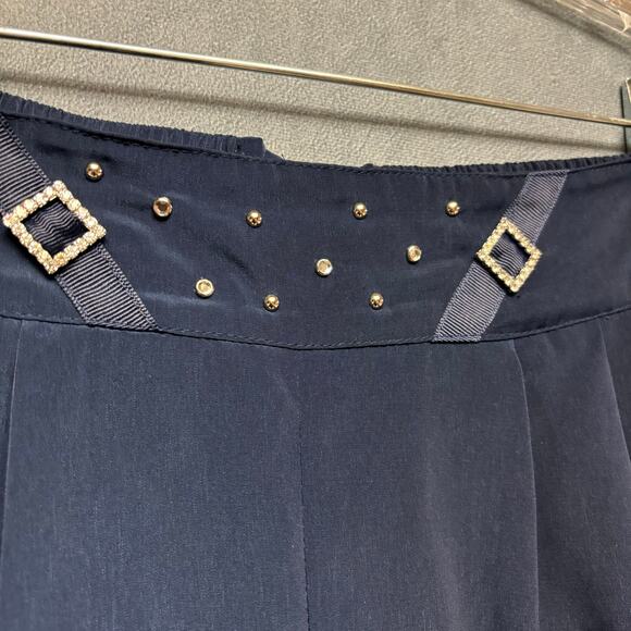 Vintage Rio Shorts Set Outfit Crystal Studded Jewel Cut Womens Medium USA Made - Picture 13 of 16